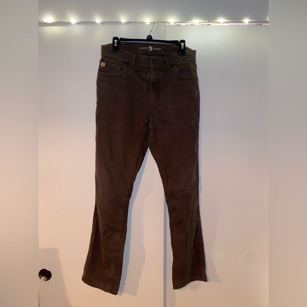 Duck Head 1865 Chocolate Brown Pocket Pants | Men’s 32x32 | Straight fit